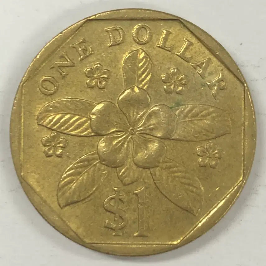 [BUNJANG] 1989 Singapore 1 Dollar Coin / 1989년 싱가포르 1달러 동전 S4143