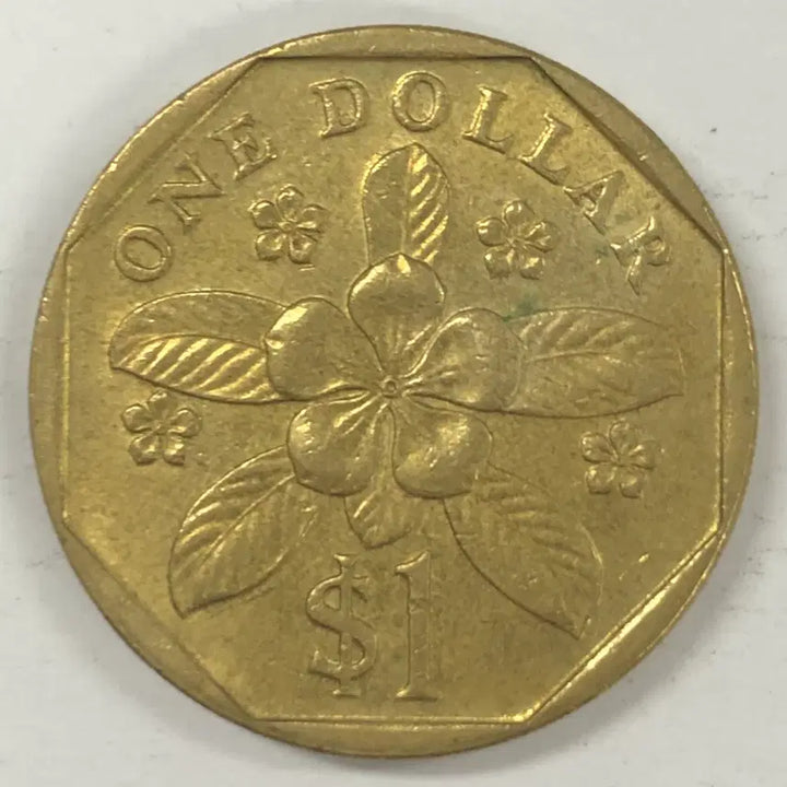 [BUNJANG] 1989 Singapore 1 Dollar Coin / 1989년 싱가포르 1달러 동전 S4143