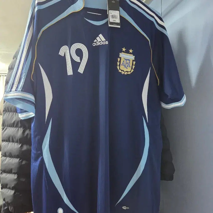 [SOLD OUT] 아디다스 아르헨티나 어웨이 유니폼 2006 메시 리이슈