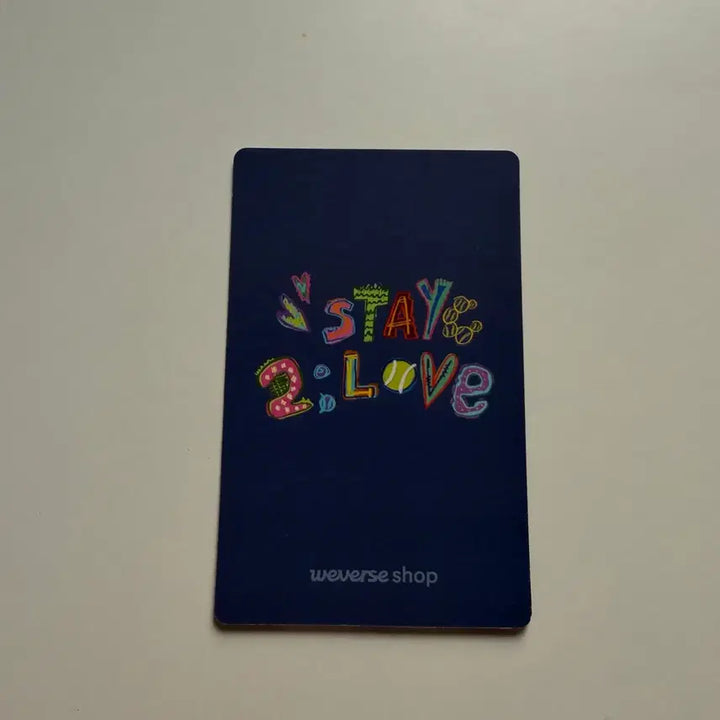 [SOLD OUT] 스테이씨 STAYC 시은 2LOVE 투러브 위버스 포카