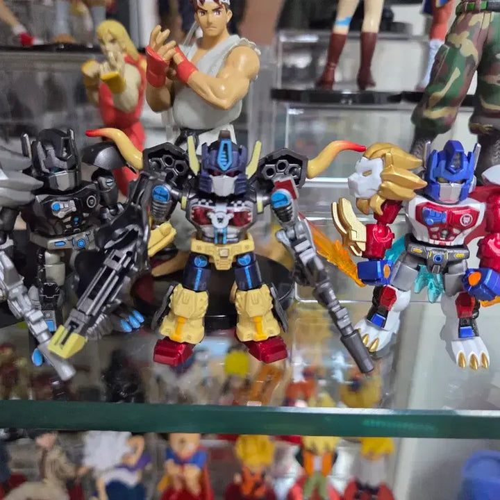 [BUNJANG] Blocki Defender Transformers Series 7 Figures Bundle Set (3 Types) / 블로키 디펜더 트랜스포머 7탄 피규어 3종 일괄