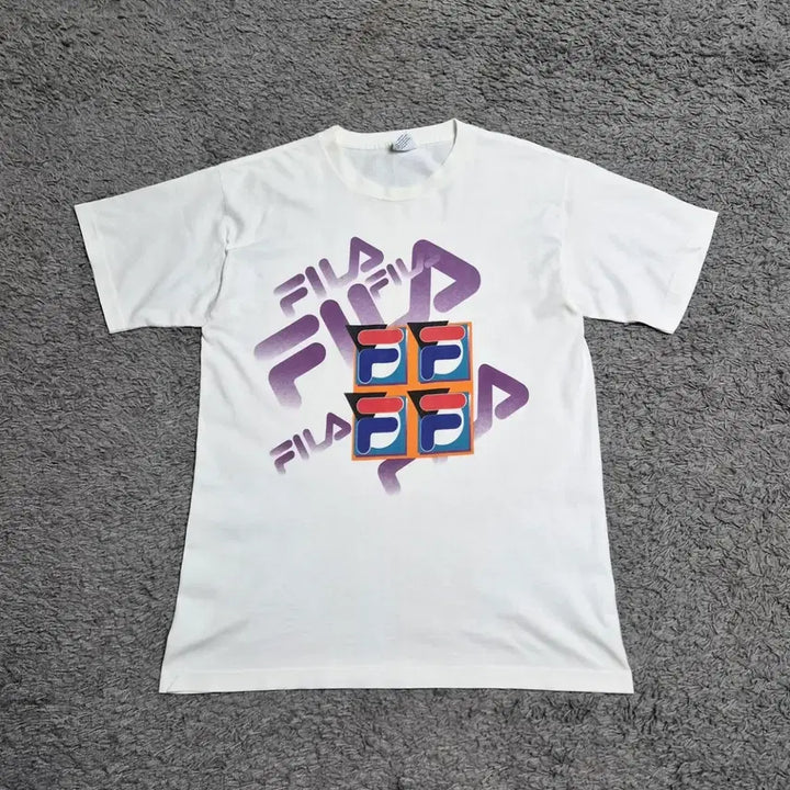 [SOLD OUT] fila 휠라 90s made in usa 미국 미제 반팔 티셔츠 빈티지