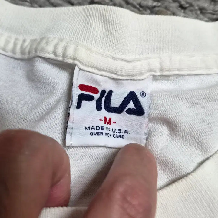 [SOLD OUT] fila 휠라 90s made in usa 미국 미제 반팔 티셔츠 빈티지