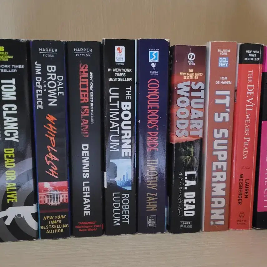 [BUNJANG] Tom Clancy DEAD OR ALIVE and Other English Novels (9 Books) / 영어 원서 톰 클랜시 DEAD OR ALIVE 외 소설 다수 총9권
