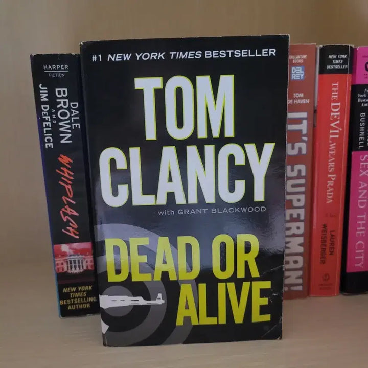 [BUNJANG] Tom Clancy DEAD OR ALIVE and Other English Novels (9 Books) / 영어 원서 톰 클랜시 DEAD OR ALIVE 외 소설 다수 총9권