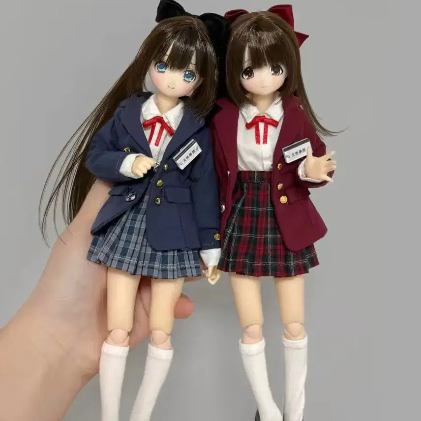 [BUNJANG] Azodoll Pureneemo Obitsu22 Blythe Doll School Uniform Outfit / 아존돌 퓨어니모 오비츠22 브라이스돌 구관 옷 교복 의상