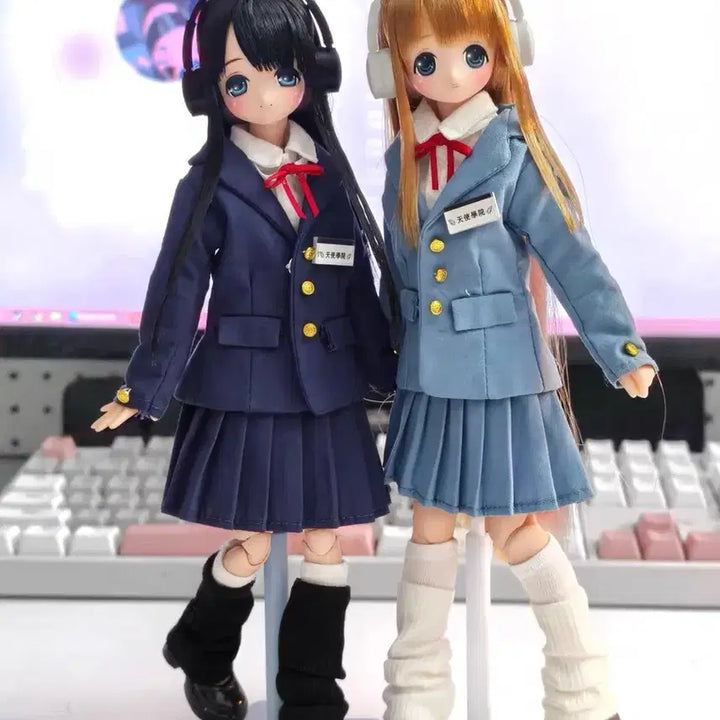 [BUNJANG] Azodoll Pureneemo Obitsu22 Blythe Doll School Uniform Outfit / 아존돌 퓨어니모 오비츠22 브라이스돌 구관 옷 교복 의상