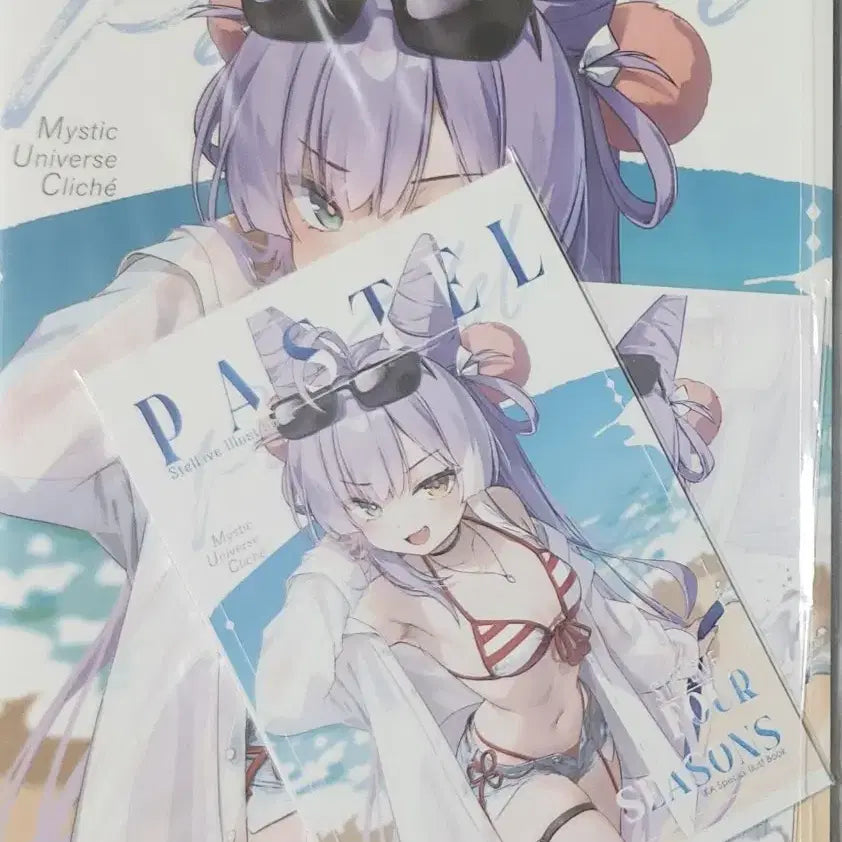 [SOLD OUT] 스텔라이브 일러스트북,엽서