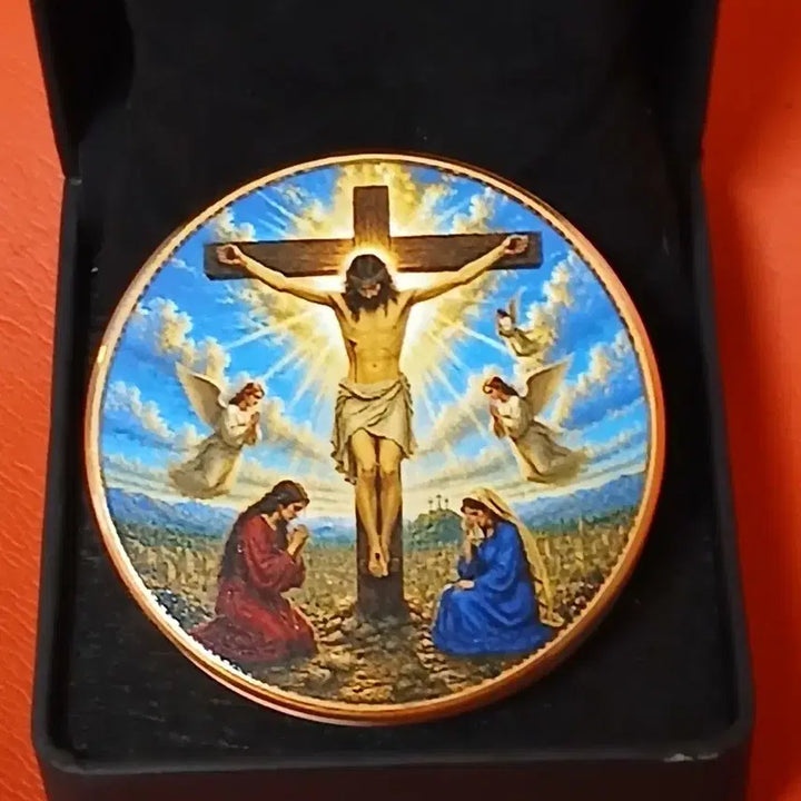 [BUNJANG] The Last Supper and Cross Copper Bar 1kg / (99.9%)최후의만찬과십자가원형구리바1kg