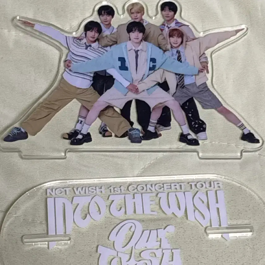 [BUNJANG] NCT WISH Our Hopes Japan Tour Osaka Limited Acrylic Stand / 엔시티 위시 아워위시 일본 투어 오사카 한정 아크릴 스탠드