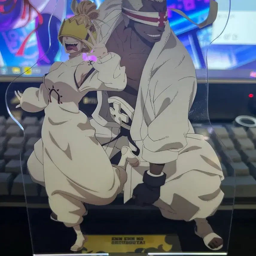 [BUNJANG] Fire Force Ichiban Kuji Haumea Karon Acrylic Stand / 불꽃소방대 제일복권 A상 하우메아 카론 아크릴스탠드