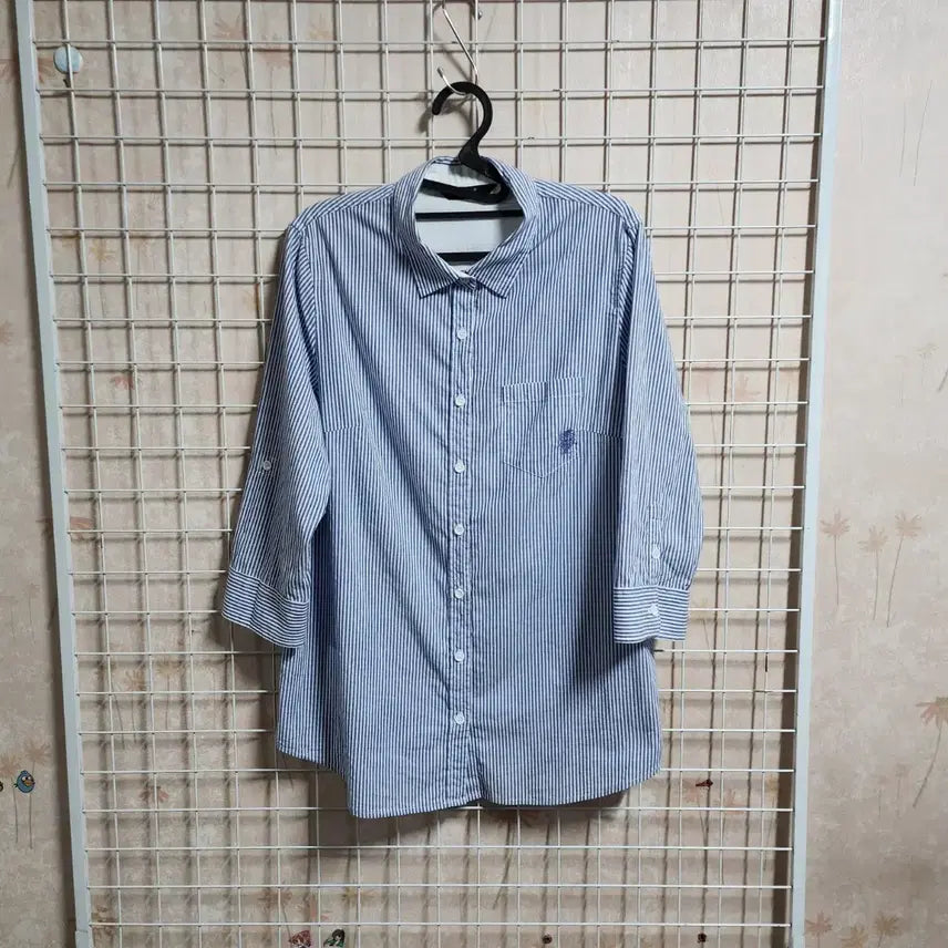 [SOLD OUT] (상태굿)닥스(면/7부/반팔)남방(여95)