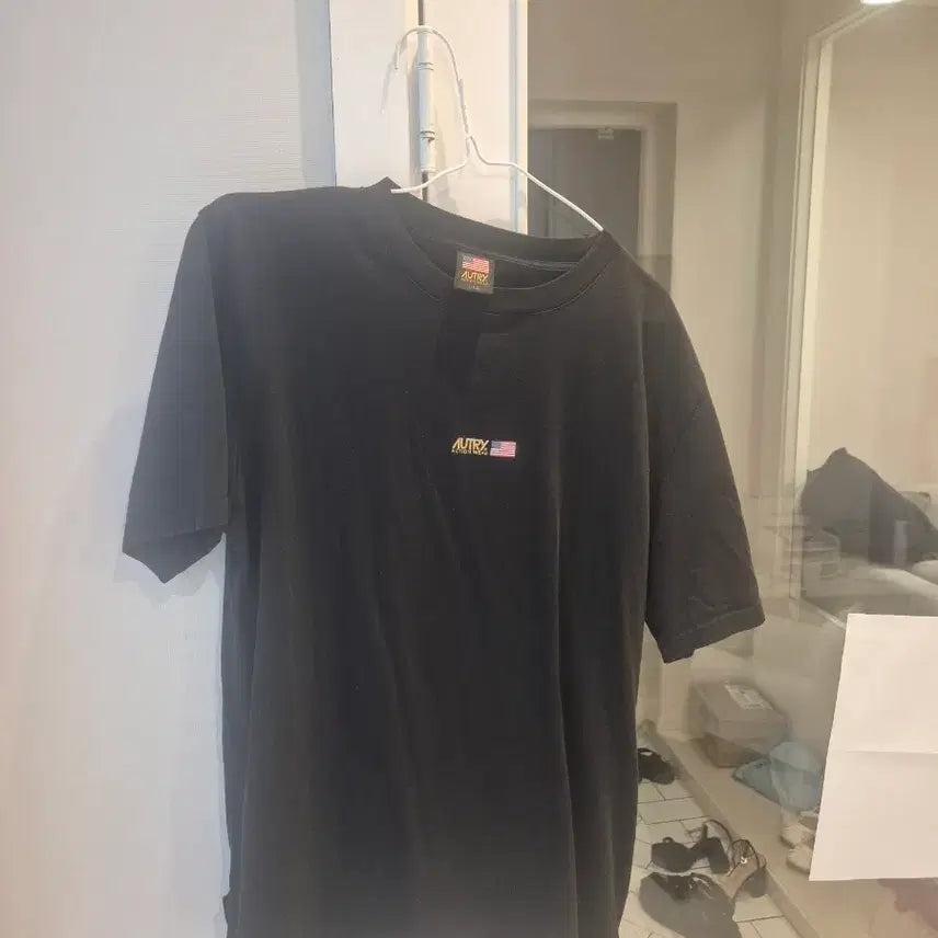 [BUNJANG] Autry Short Sleeve T-Shirt Black / Autry 반팔티 블랙