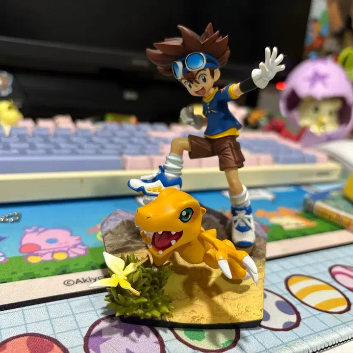 [BUNJANG] MegaHouse Agumon Digimon Figure / 메가하우스 신태일 아구몬  디지몬 피규어
