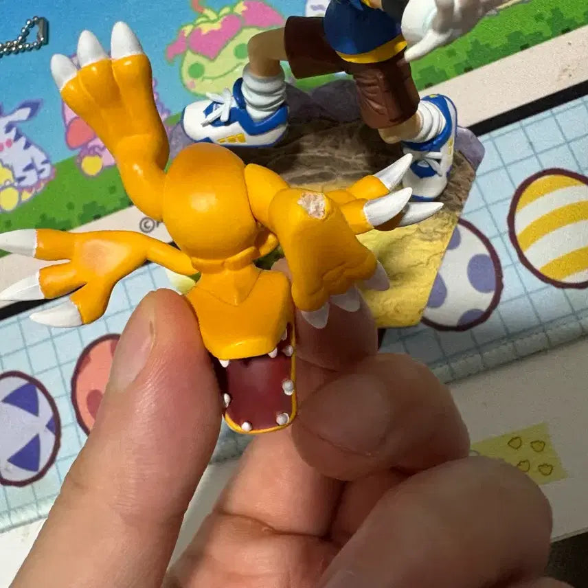 [BUNJANG] MegaHouse Agumon Digimon Figure / 메가하우스 신태일 아구몬  디지몬 피규어