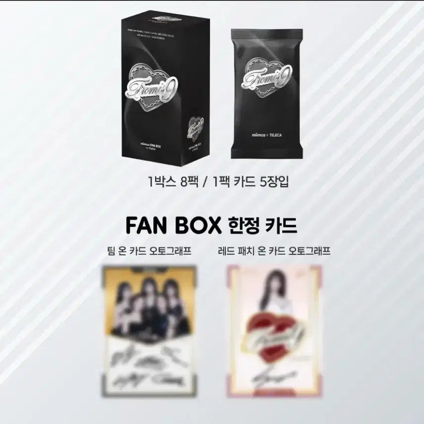 [BUNJANG] fromis_9 TELECA Fan Box / 프로미스나인 팬 박스 테레카 TELECA FNA BOX