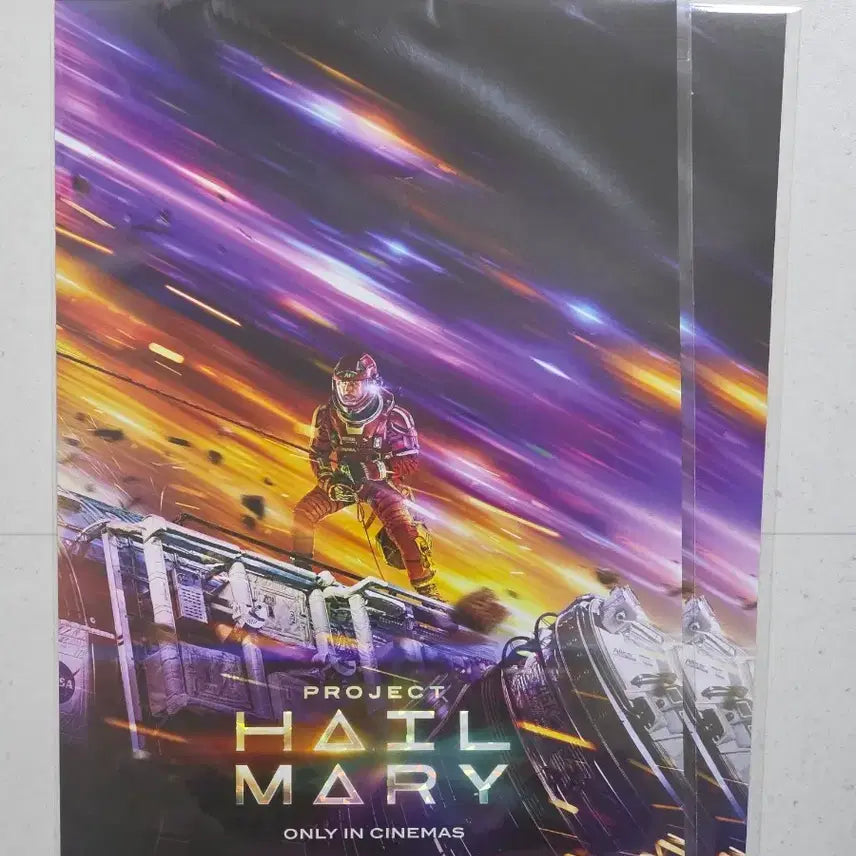 [BUNJANG] Project Hail Mary A3 Poster (2nd Week) / 프로젝트 헤일메리 2주차 A3 포스터