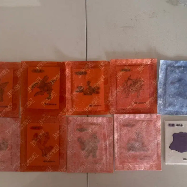 [BUNJANG] Pokemon 30th Anniversary Artwork Ttibu Seal / 포켓몬스터 30주년 아트웍 띠부씰