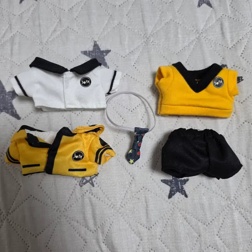[BUNJANG] 10cm Doll Clothes School Uniform Set / 10cm 인형옷 서공예 교복 양도