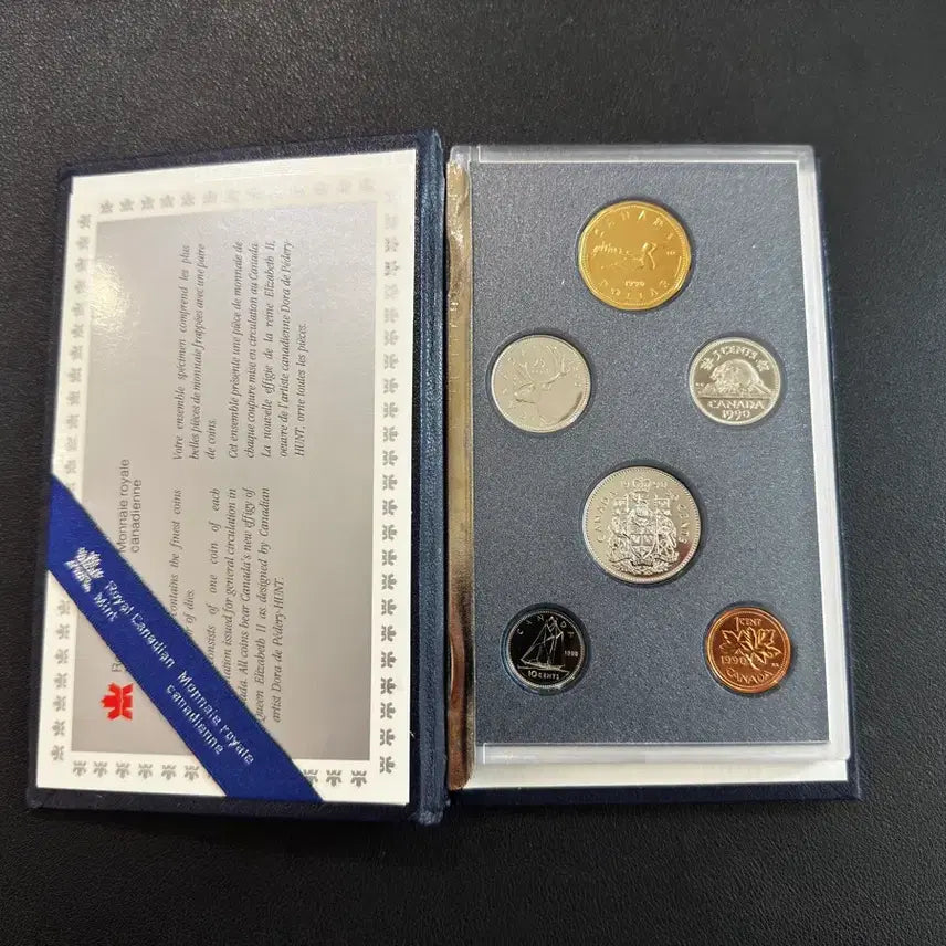 [SOLD OUT] 1990년 캐나다 왕립 조폐국 민트 주화 6종 세트