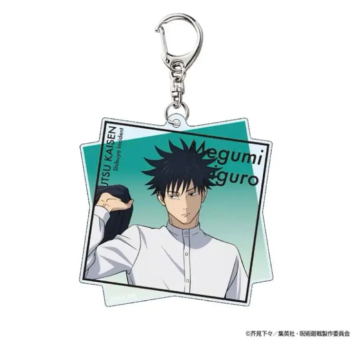 [BUNJANG] Jujutsu Kaisen Exhibition Megumi Fushiguro Acrylic Keyring / 주술회전 전시회 아크릴키링 후시구로 메구미