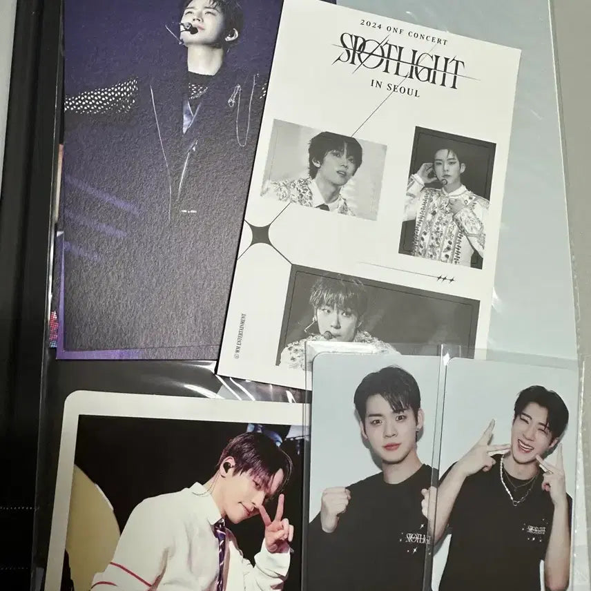 [BUNJANG] ONF SPOTLIGHT Concert Photobook with POB Photocards / 온앤오프 spotlight 콘서트 포토북(특전포카포함)