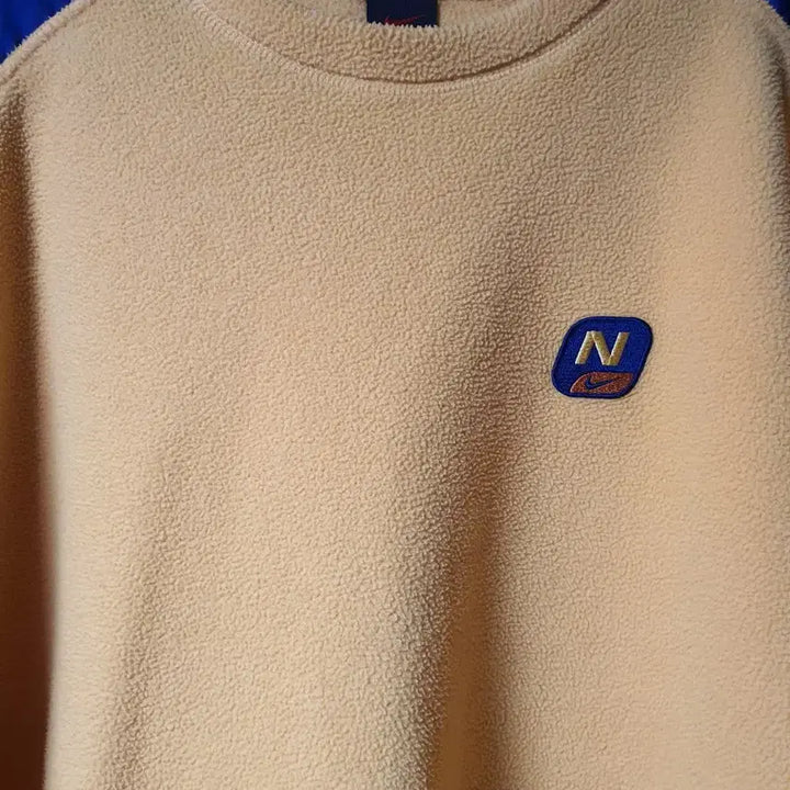 [BUNJANG] Nike Old School Fleece Sweatshirt Yellow / 나이키 올드스쿨 후리스 맨투맨 옐로우