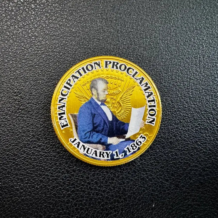[BUNJANG] 2015 Kennedy Half Dollar Gold Plated Coin / 미국 케네디 하프달러 금도금 동전 2015년