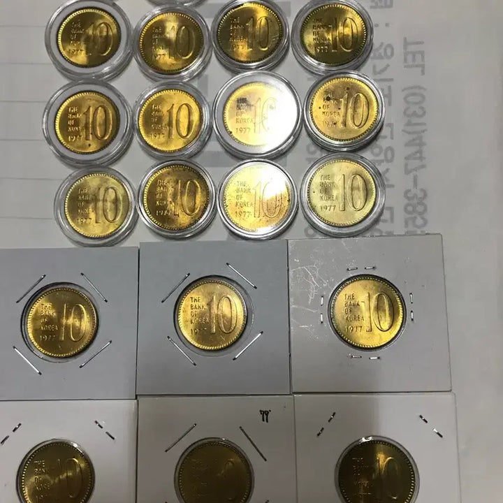 [BUNJANG] Bank of Korea 1977 10 Won Coin (Uncirculated) / 한국은행 77년10원 미사용 동전 할인 판매