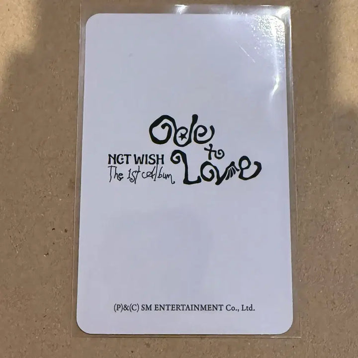 [SOLD OUT] 엔시티위시 리쿠 초회한정반 티티 포카 양도
