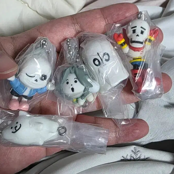 [SOLD OUT] 언더테일 피규어 키링 5종 세트