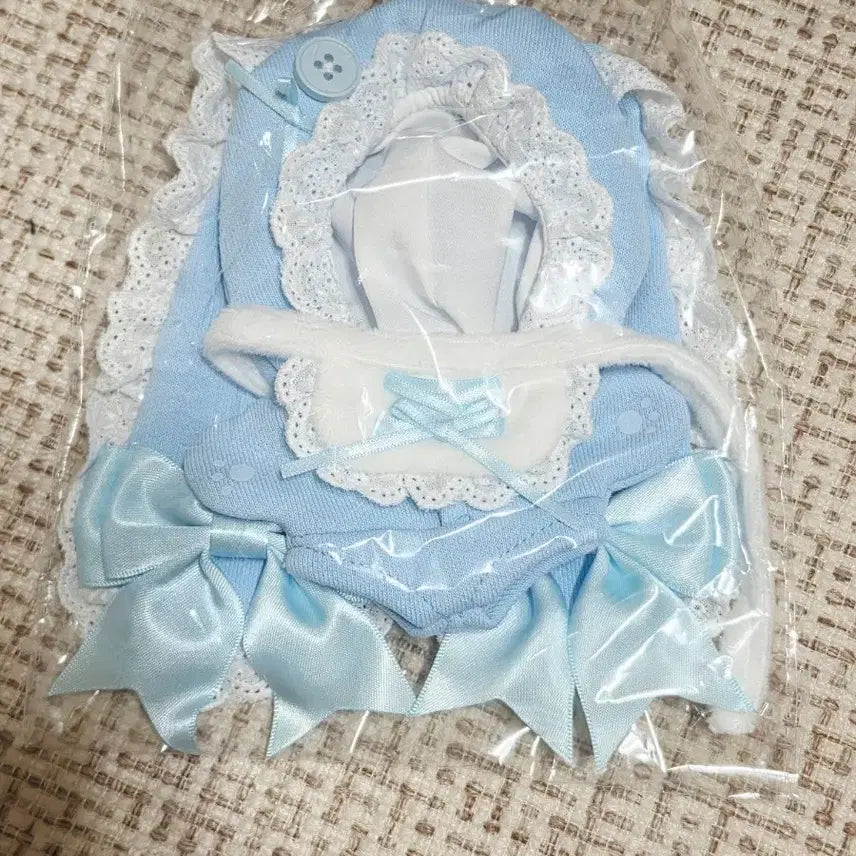 [BUNJANG] 10cm Rabbit Ear Outfit for Plushies / 10cm 솜인형옷 롭이어