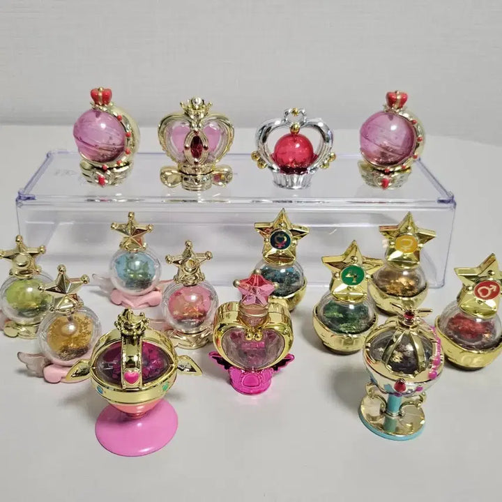 [BUNJANG] Sailor Moon Prism Power Dome Water Dome Set / 세일러문 프리즘 파워돔 워터돔 15종 일괄 판매합니다