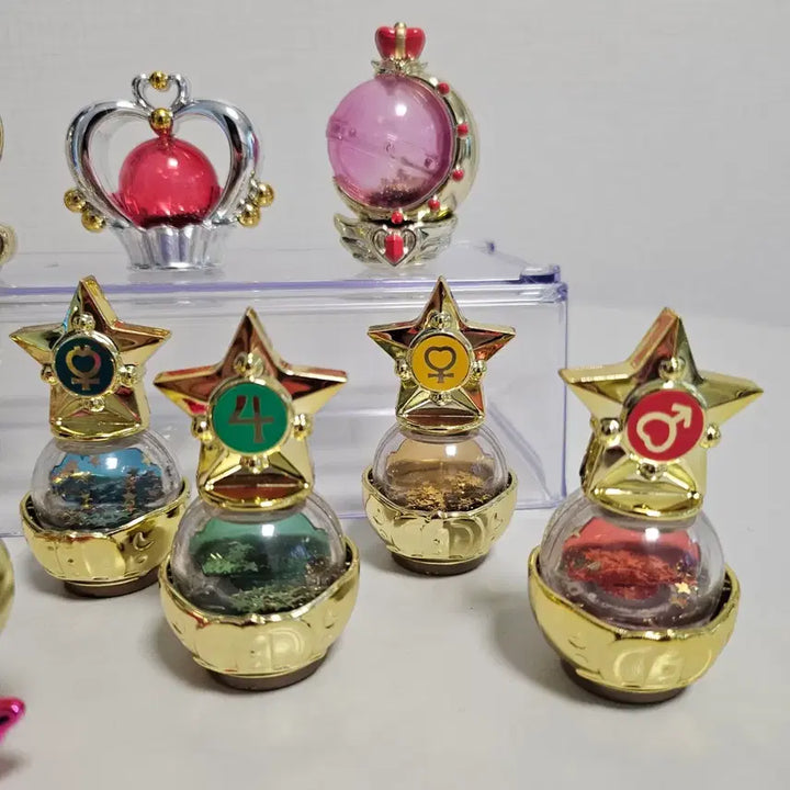 [BUNJANG] Sailor Moon Prism Power Dome Water Dome Set / 세일러문 프리즘 파워돔 워터돔 15종 일괄 판매합니다