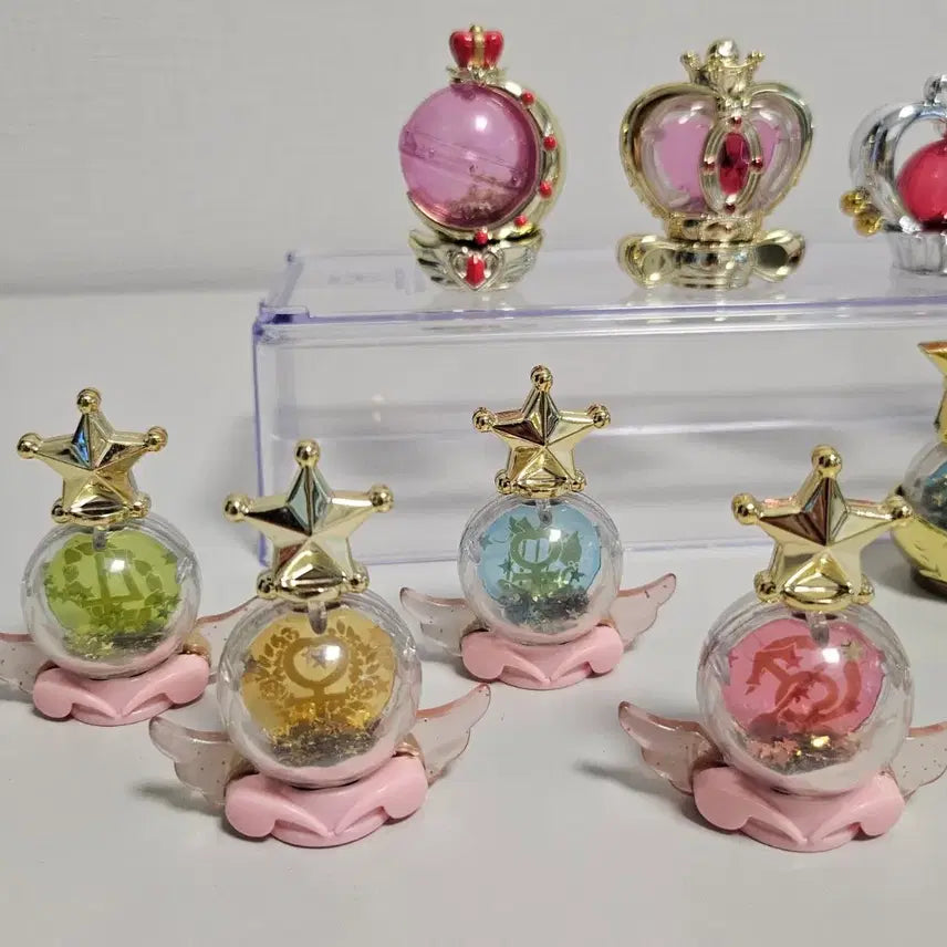 [BUNJANG] Sailor Moon Prism Power Dome Water Dome Set / 세일러문 프리즘 파워돔 워터돔 15종 일괄 판매합니다