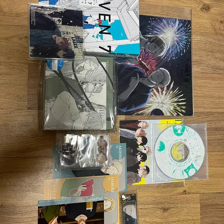 [BUNJANG] Given Blu-ray DVD Drama CD Bundle Set / 기븐 블루레이 dvd 드라마cd 일괄