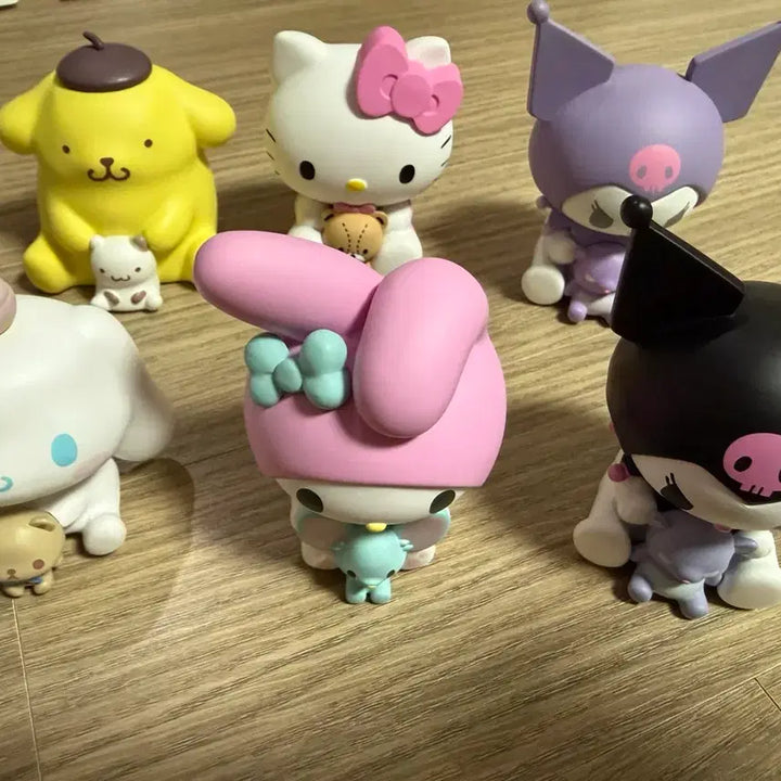 [BUNJANG] Sanrio Random Character Figures 6-Piece Full Set Bundle / 산리오 랜덤 캐릭터 피규어 6종 풀셋 일괄