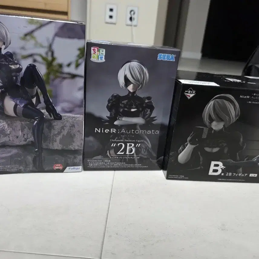 [BUNJANG] NieR: Automata 2B Figure 3-Set / 니어오토마타 2B 피규어 3종 세트