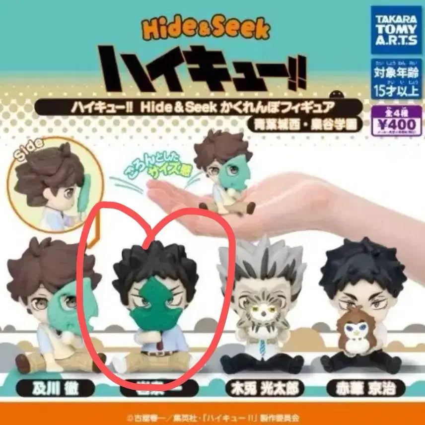 [BUNJANG] Haikyuu Hide-and-Seek Gacha Iwaizumi Figure (Sealed) / 하이큐 숨바꼭질 가챠 이와이즈미 (미개봉)
