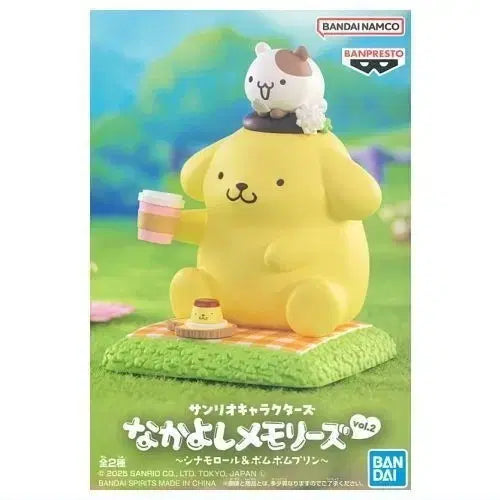 [BUNJANG] Banpresto Sanrio Characters Nakayoshi Memories Pom Pom Purin Figure / (미개봉) 반프레스토 산리오 캐릭터즈 나카요시 메모리즈 폼폼푸린