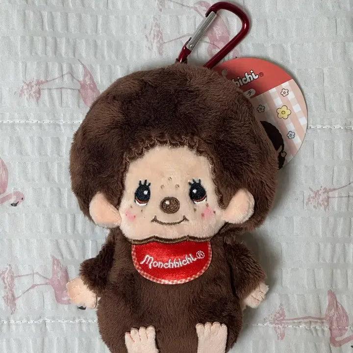 [BUNJANG] Monchhichi Carabiner Doll Keychain / 몬치치 카라비너 인형 키링