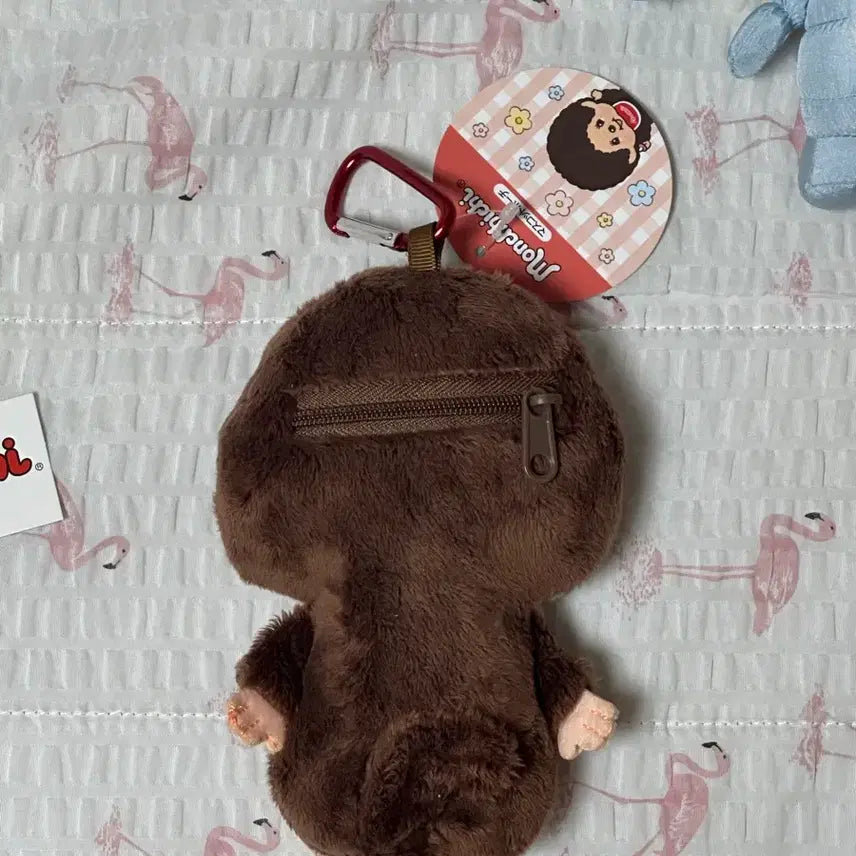 [BUNJANG] Monchhichi Carabiner Doll Keychain / 몬치치 카라비너 인형 키링