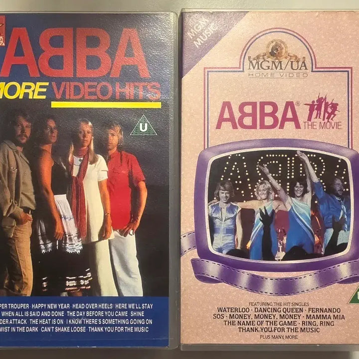 [BUNJANG] ABBA Video Hits VHS Set / ABBA 비디오 히트 VHS 아바 Agnetha Frida 맘마미아