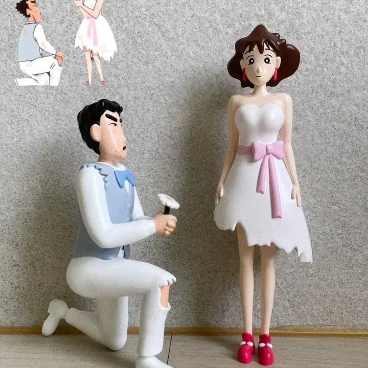 [BUNJANG] Crayon Shin-chan Honeymoon Spies Custom-Made Figure / 짱구는 못말려 신혼여행 극장판 주문제작 피규어