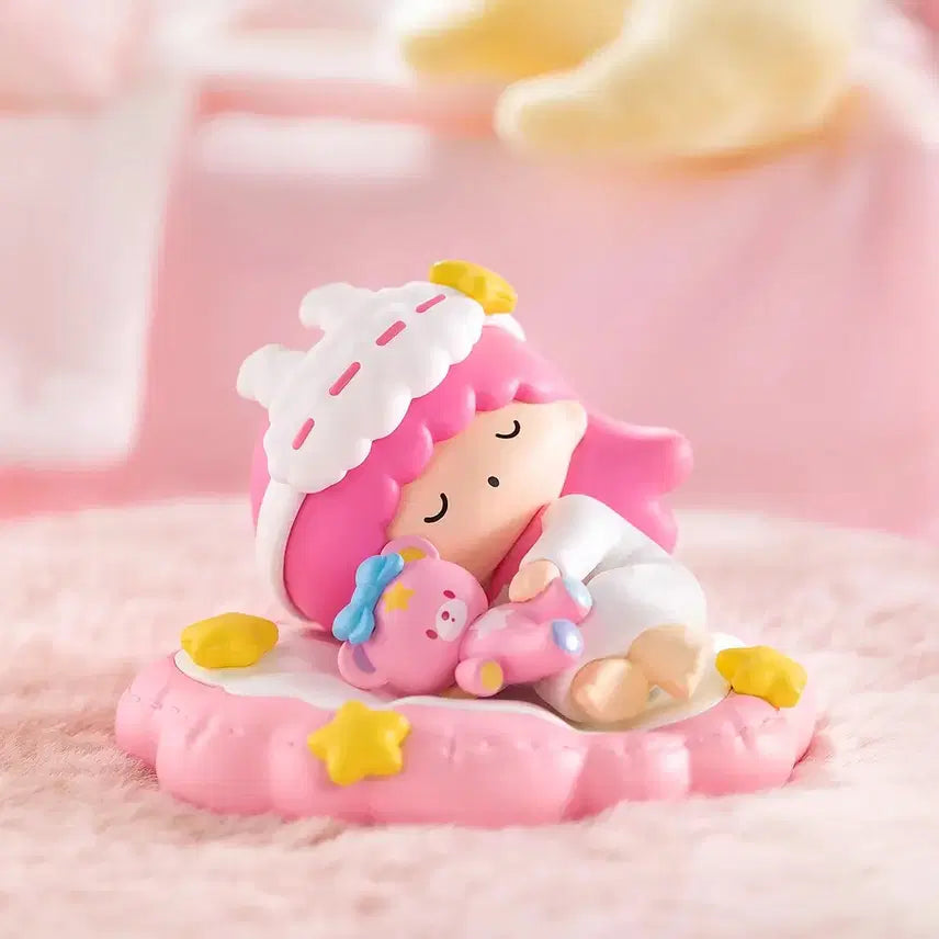 [BUNJANG] Pop Mart Sanrio Poly Sleep Little Twin Stars Kiki &amp; Lala Figure Set / 팝마트 산리오 폴어슬립 따뜻한 수면 리틀트윈스타 키키,라라 피규어 세트