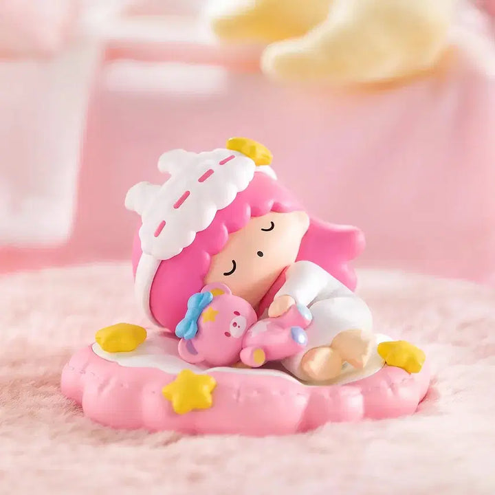 [BUNJANG] Pop Mart Sanrio Poly Sleep Little Twin Stars Kiki &amp; Lala Figure Set / 팝마트 산리오 폴어슬립 따뜻한 수면 리틀트윈스타 키키,라라 피규어 세트
