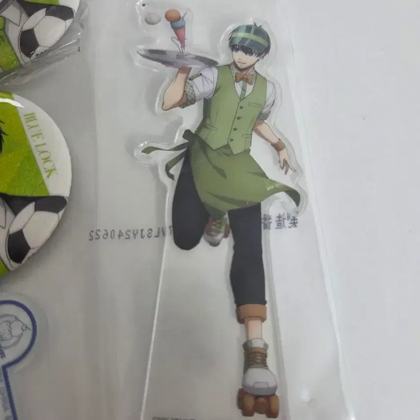 [BUNJANG] Blue Lock Yoichi Isagi Ice Cream Cafe Acrylic Stand (Sealed) / [미개봉]블루록 이사기 요이치 아이스크림카페 아크릴 스탠드