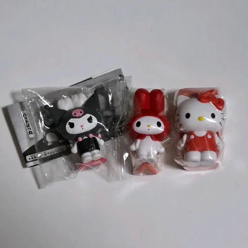 [BUNJANG] Sanrio Sushi Gachapon Kitty My Melody Kuromi Figure Set / 산리오 스시 가챠 키티 마이멜로디 쿠로미 피규어 초밥 세트