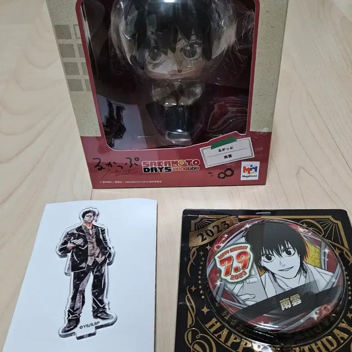 [BUNJANG] Sakamoto Days Nagumo Lookout Exclusive Cushion (Sealed) / 사카모토 데이즈 사카데이 미개봉 나구모 룩업 특전방석x