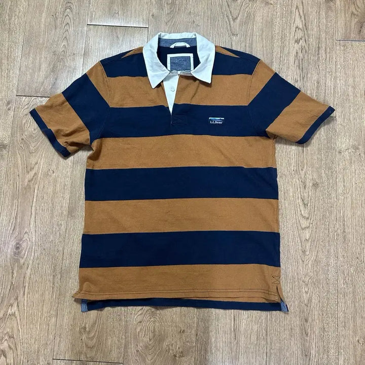 [SOLD OUT] L.L.Bean 엘엘빈 스트라이프 럭비티